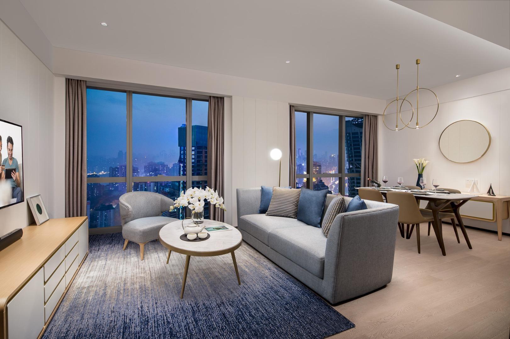 Ascott Raffles City Чунцин Экстерьер фото