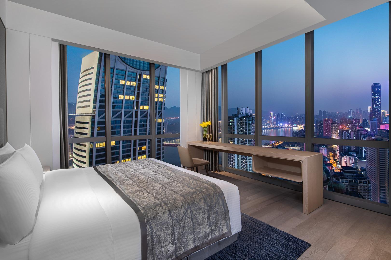 Ascott Raffles City Чунцин Экстерьер фото
