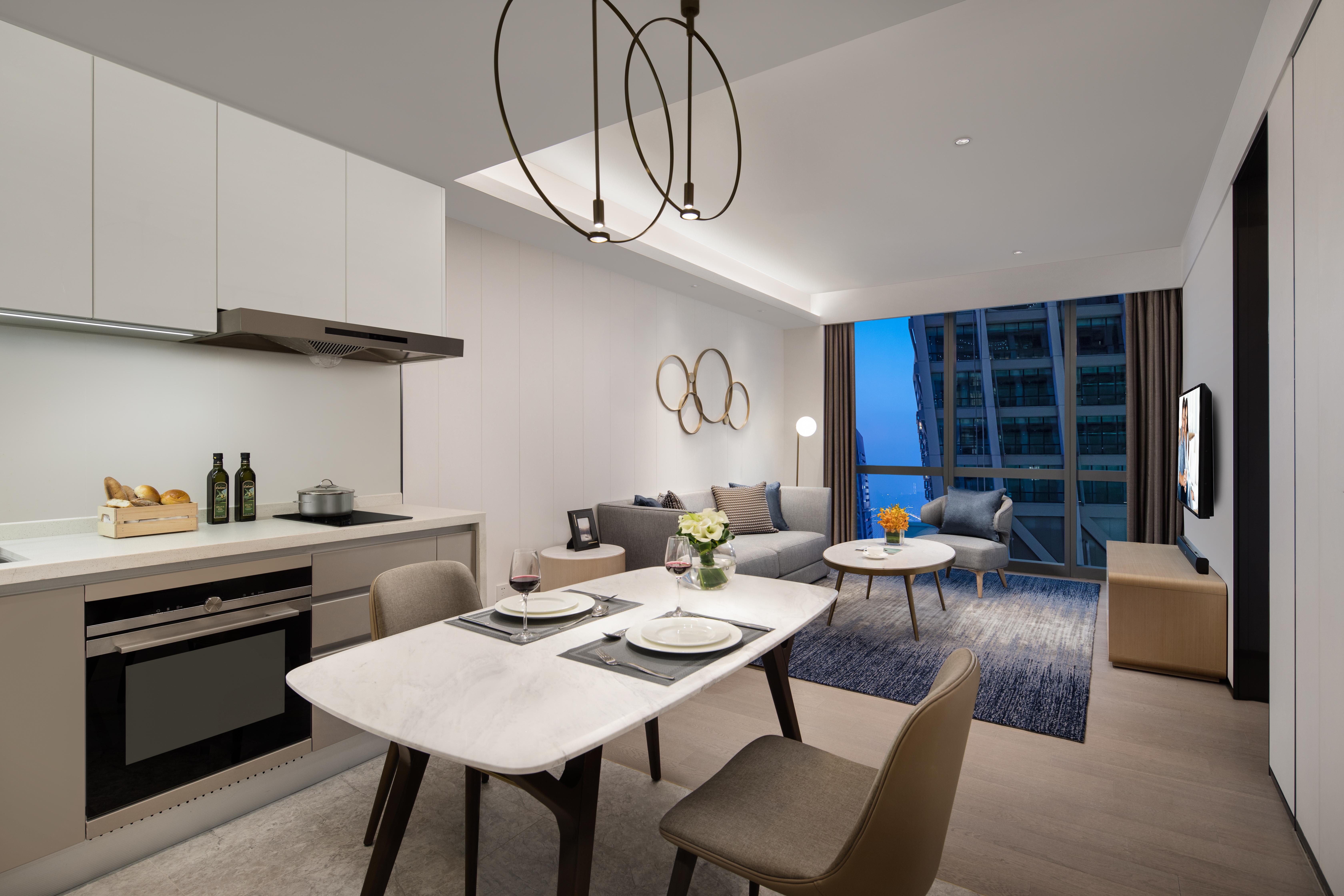 Ascott Raffles City Чунцин Экстерьер фото