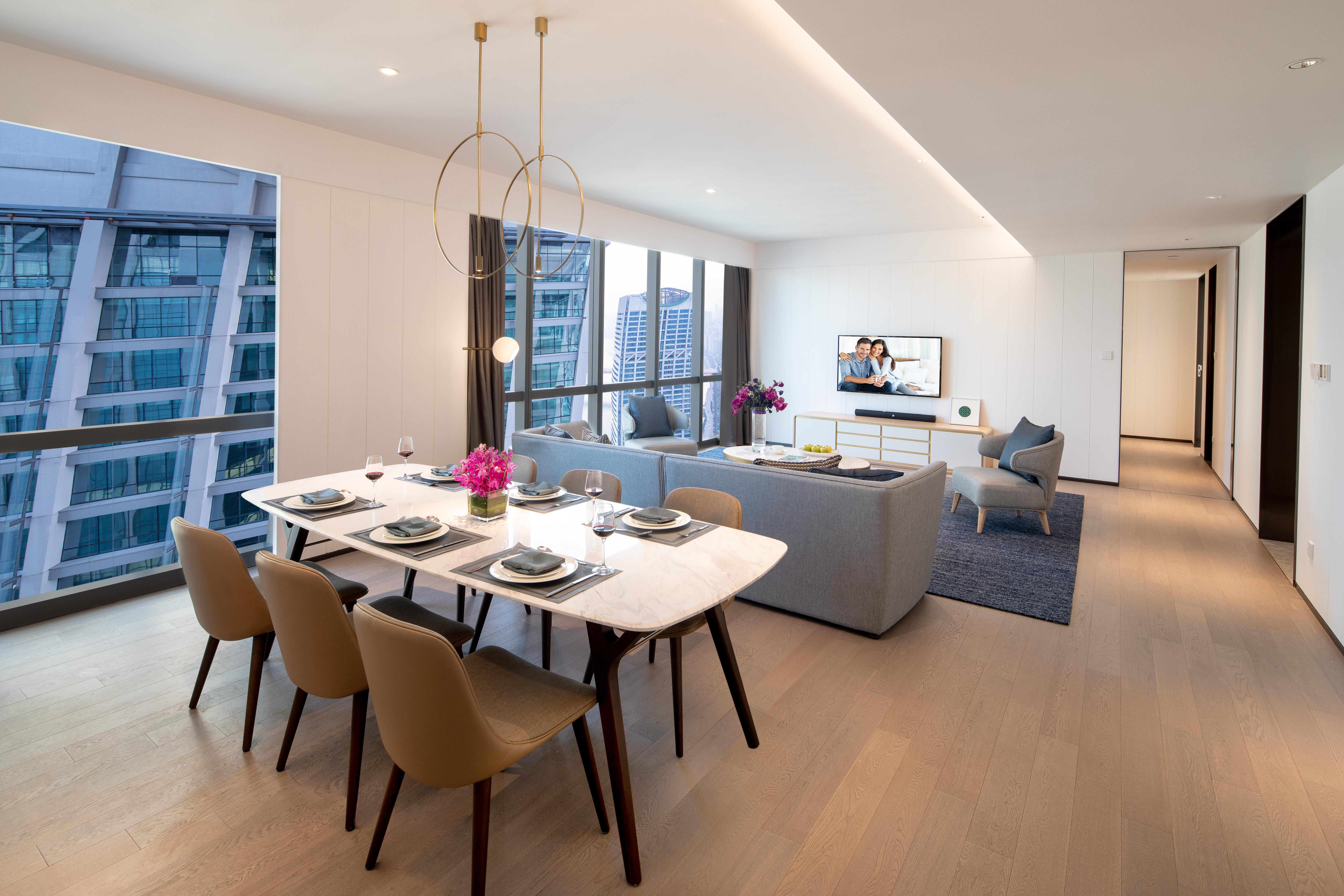 Ascott Raffles City Чунцин Экстерьер фото