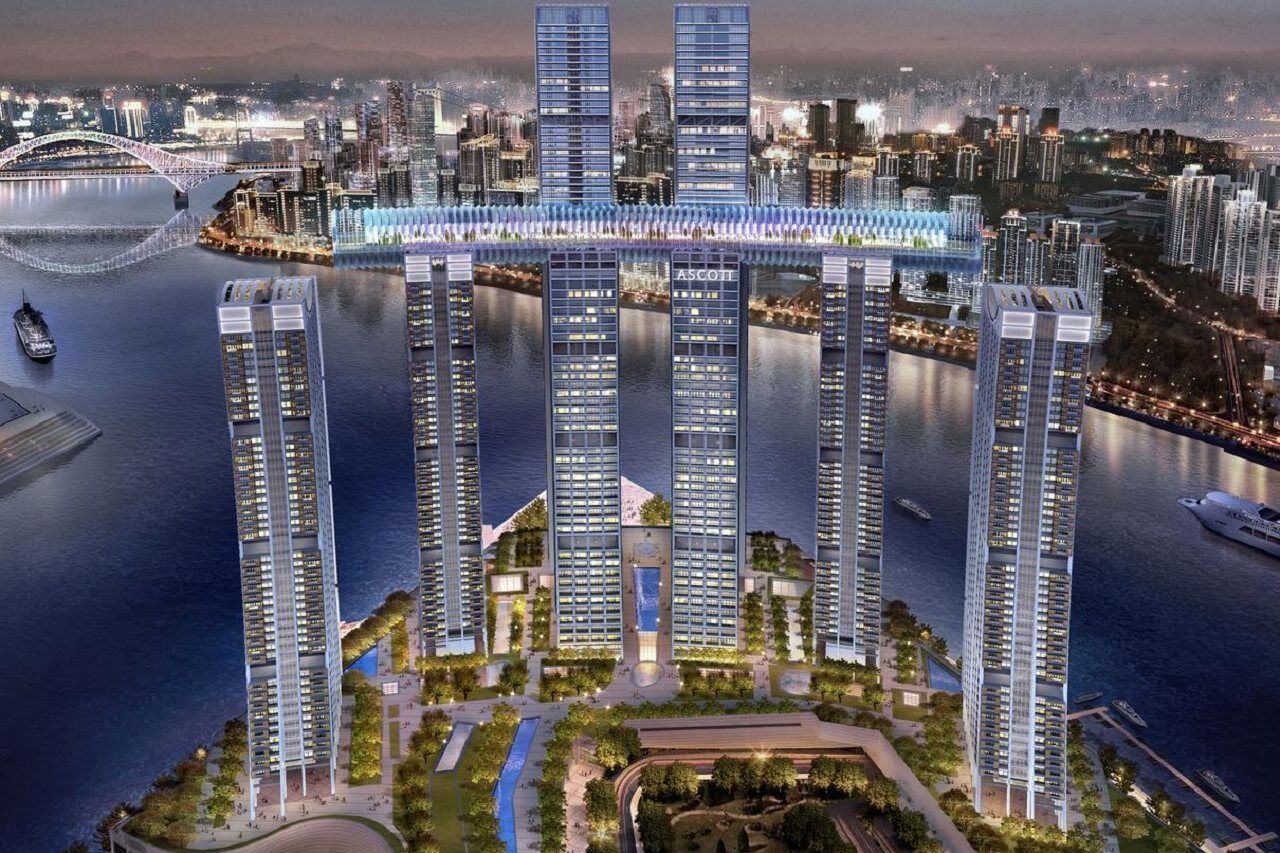 Ascott Raffles City Чунцин Экстерьер фото