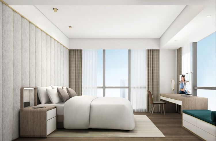 Ascott Raffles City Чунцин Интерьер фото